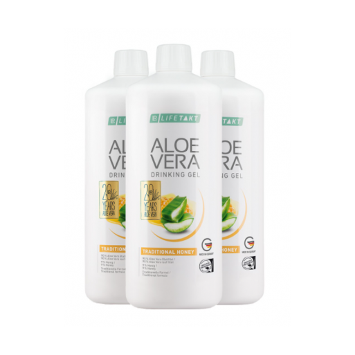 Lr Lifetakt Aloe Vera Drinking Gel Traditional S Medem Série 3 Ks 1000ml 0875