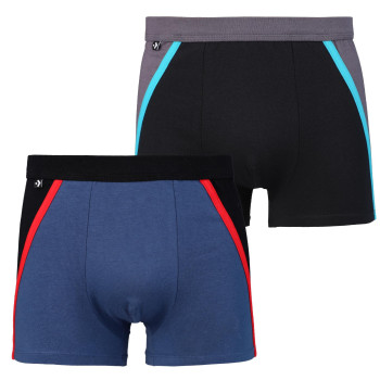 Pánské bavlněné boxerky klasického střihu 6-pack MULTI-COLORED