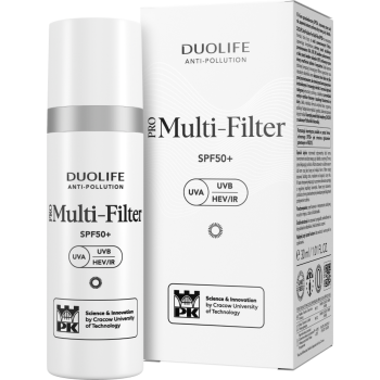 DuoLife Anti-Pollution Pro Multi Filter SPF 50 – Ochranný krém proti znečištění